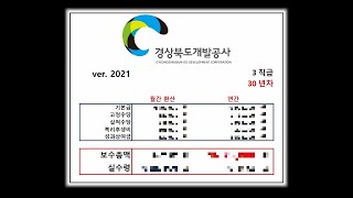 경상북도개발공사는 얼마나 받을까? 경북개발공사 연봉 계산