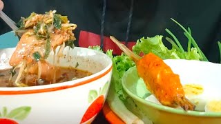 ไก่ย่างข้าวเบือกับเกาเหลาร้อน#food #เมนูอาหารแบบบ้านๆ /ไทเพชรบูรณ์channel