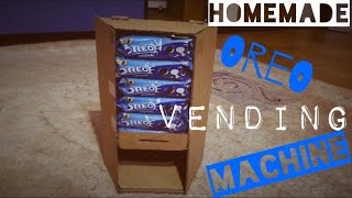HOW TO MAKE: CARDBOARD OREO VENDING MACHINE | VENDING MACHINES | Cardboarder