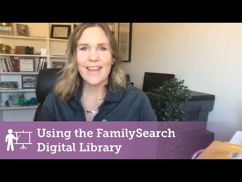 Demo: Find and share your family's books in the FamilySearch digital library