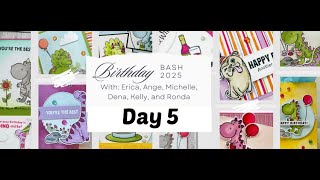 Birthday Bash Craft Along Day 5￼