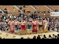 大相撲福井場所　土俵入り