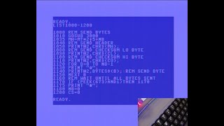 Commodore 64 Assembler to Arduino eeprom programmer.
