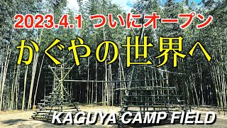 【竹林キャンプ場かぐやOPEN!】千葉県八千代市に新しいキャンプ場ができました。かぐやの世界が待っています。