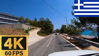 🚗 Driving in THASSOS | SKALA MARION, POTOS, LIMENARIA | GREECE #4k60fps