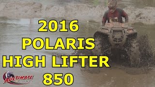 2016 POLARIS SPORTSMAN HIGH LIFTER 850 AT JERICHO ATV FESTIVAL IN ACTION