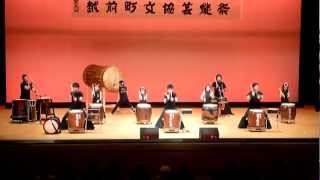 泰澄うすずみ太鼓・日吉太鼓コラボ本番20120318