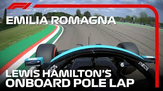 Lewis Hamilton's Onboard Pole Lap | 2021 Emilia Romagna Grand Prix | Pirelli