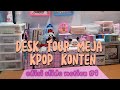 DESK TOUR MEJA KPOP Part 1 @khanz_craft