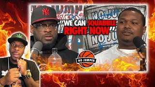 Fight BREAKS OUT Live on No Jumper!| Lena DIVORCES Adam22!