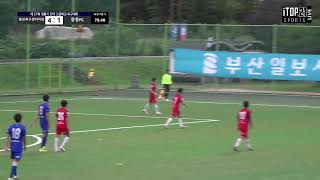 57회 청룡기 16강ㅣ 용인축구센터덕영 (3조1위) vs 중동FC(6조2위)ㅣ 고성스포츠타운 3구장 – 2020.8.8