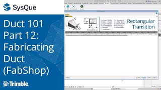 SysQue Duct 101 Training Series Part 12: Fabricating Duct (FabShop)