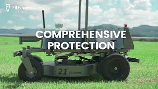 FJD RM21 autonomous lawn mower robot