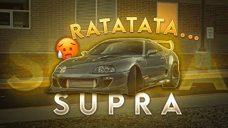 Ratatatata... | 911 Hear Shots Ratatata Supra Car Edit 🔥🔥🔥