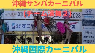 【沖縄サンバカーニバル(チーム演舞２)】【沖縄国際カーニバル】