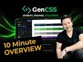 GenCSS - 10 Minute Overview of this new Desktop CSS Framework