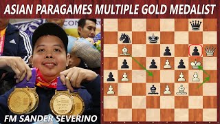 PINOY MASTER # 3 || FM SANDER SEVERINO - A warrior in CHESS and in LIFE