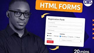 HTML Forms Explained Clearly | Build Your First Form (Beginner Guide)