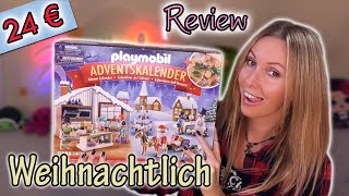 Weihnachtsstimmung im Adventskalender Playmobil Backen 71088 🎄🍪 Adventskalender 2023 Review ⛄