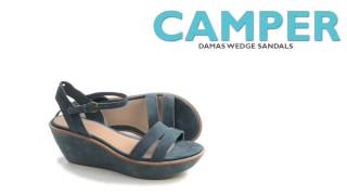 Camper Damas Wedge Sandals - Nubuck (For Women)