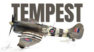 DAMAGED! Hawker Tempest Mk.V - RNZAF - Eduard 1/48   |   Full build