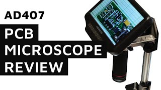 Is Andonstar AD407 PCB / SMT Microscope Good? Image quality is ok (see the video), but the stand ?!