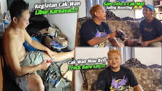 Sam Telo Roasting Cak Mat Crew Riswanda Bikin Ngakak😂Cak Wan Nyorder Kabel Persiapan Ke Jember..!!