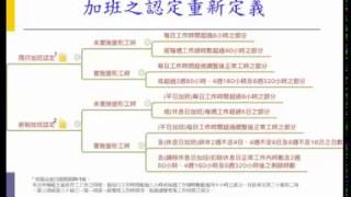 【2016年12月21日人資法律空中教室直播】片段分享：一例一休加班認定與加班費計算