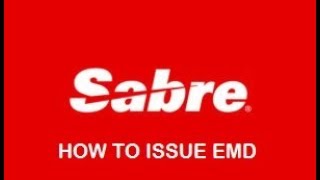 Sabre Training-EMD issuence