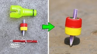 How To Make Latim Or Latoo With Diy Plastic Bottle Cape \u0026 Waste Pen | Reuse Hacks | Ideas Therapy