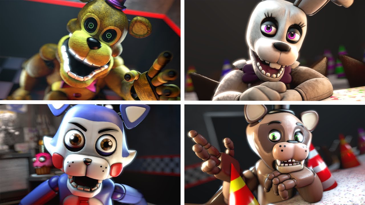 Fnaf Voices In A Nutshell Animated Jadolf