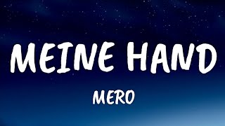 MERO - MEINE HAND (Lyrics)