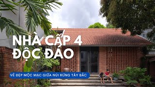 Mẫu NHÀ CẤP 4  GẠCH MỘC Có Vẻ Đẹp Đơn Sơ GIỮA NÚI RỪNG TÂY BẮC - NHÀ CẤP 4 1 TỶ | NGHIỆN NHÀ TV