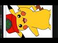 DRAW PIKACHU USING PYTHON TURTLE #viral #youtube #shortvideo #trending