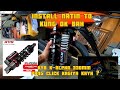 KYB K-ALPHA 330MM FOR CLICK INSTALL SA MIO SOULTY part 1/ #kyb #man2xvlog #motovlogger