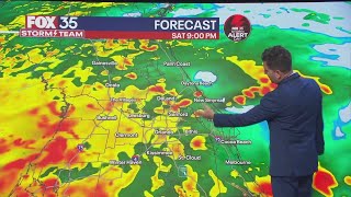 Forecast: Severe weather hitting Florida this weekend