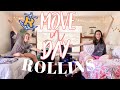 moving into my freshman dorm!|Rollins College