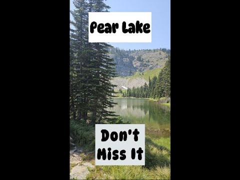 Pear Lake – Don't miss it #shorts #hiking #mountains #grandma #grandpa