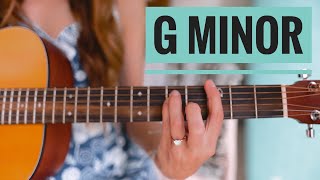 G minor (Gm) Chord - 3 ways! | Beginner Guitar Lesson