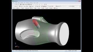 SURFCAM Tutorial - 5-Axis Cut: Spiral Options