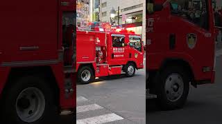 Tokyo Fire Department Vehicle. # Emergency Call. Japan.