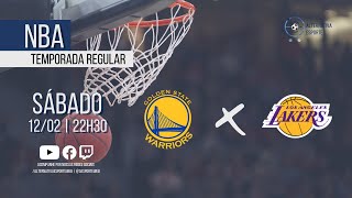 GOLDEN STATE WARRIORS x LOS ANGELES LAKERS – Narração ao vivo | NBA - Temporada Regular