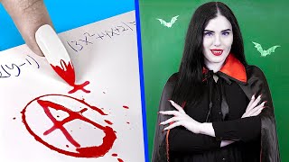 What If Your Professor Is a Vampire? / 8 DIY Vampire College Supplies