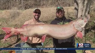 Largest Musky caught in West Virginia history