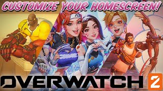 How To CUSTOMIZE & Get ANY MENU BACKGROUND in Overwatch 2!