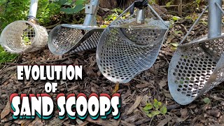 Evolution Of Sand Scoops | Beach Metal Detecting Sifters - Coob, CKG, DIY Scoop