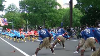 YOSAKOIソーラン祭り2016 06 12 大通北 テスク＆祭人