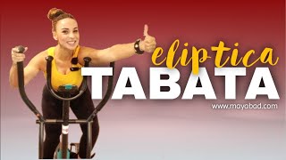 1261 -  Rapido entrenamiento QUEMAGRASA - Eliptica con TABATA HIIT - 5 minutos  - Rutina Express