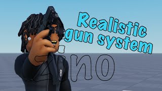 [SALE] Extreme Realistic Hood Gun System Roblox (NEVER SEEN BEFORE)