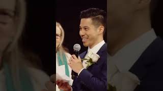 Unforgettable Moments: Captivating Vows at Canadian Memorial United Church #shorts